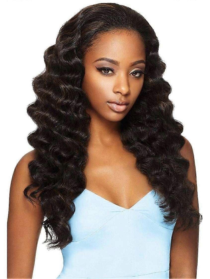Syntetisk hår halv paryk Quick Weave Ashani (S1B / BU) S1B / BU