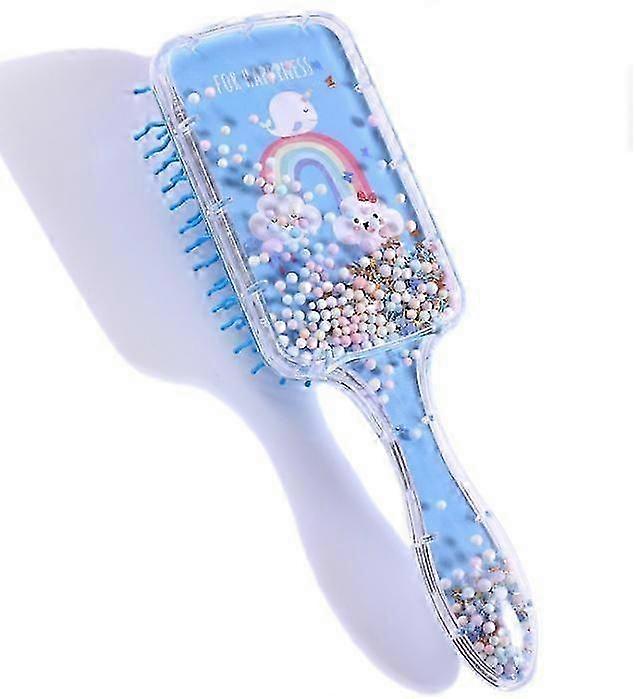 Cartoon airbag comb massage hairdressing comb rainbow comb
