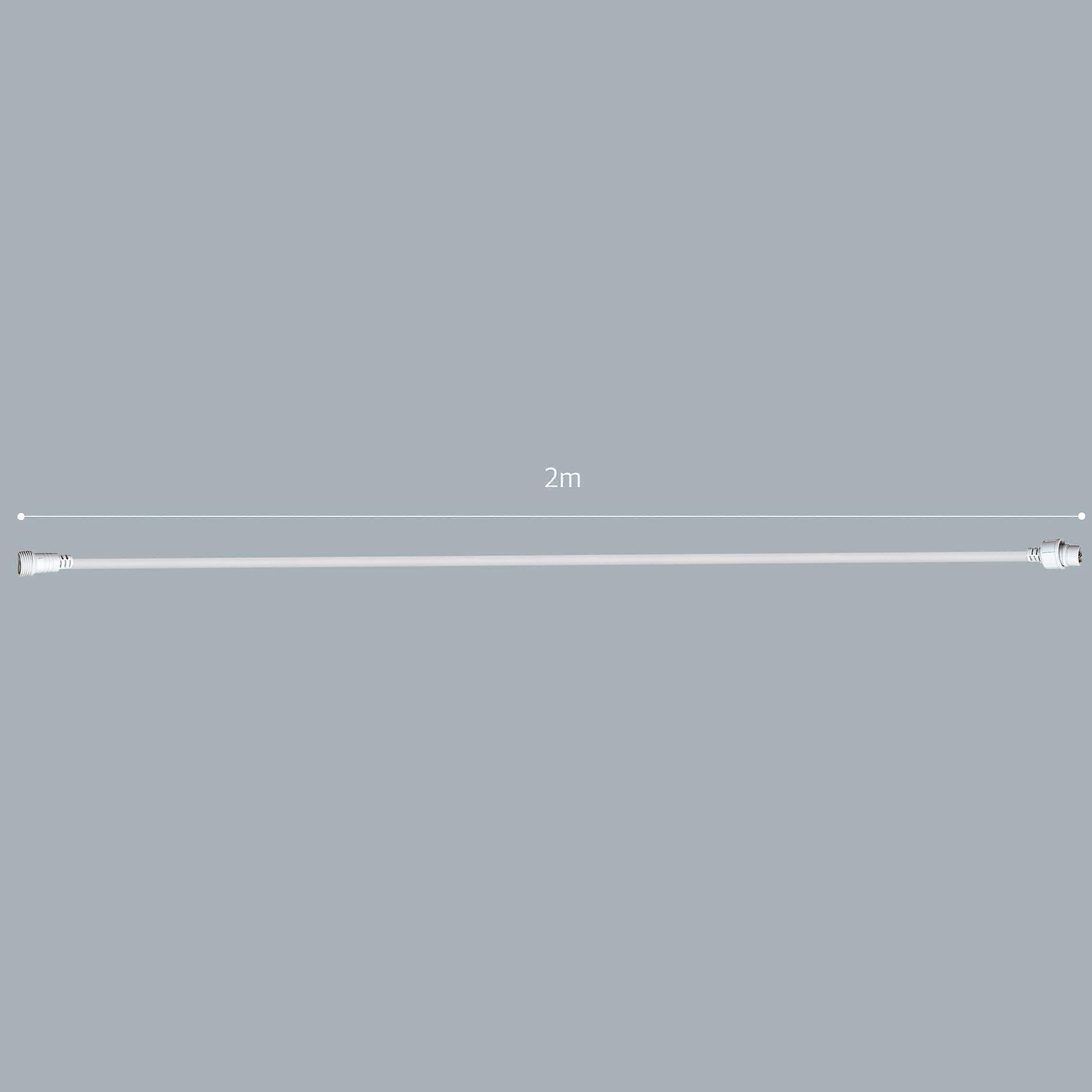 Neoglint 2m Extension Cable for LED String Lights, Flexible, Durable
