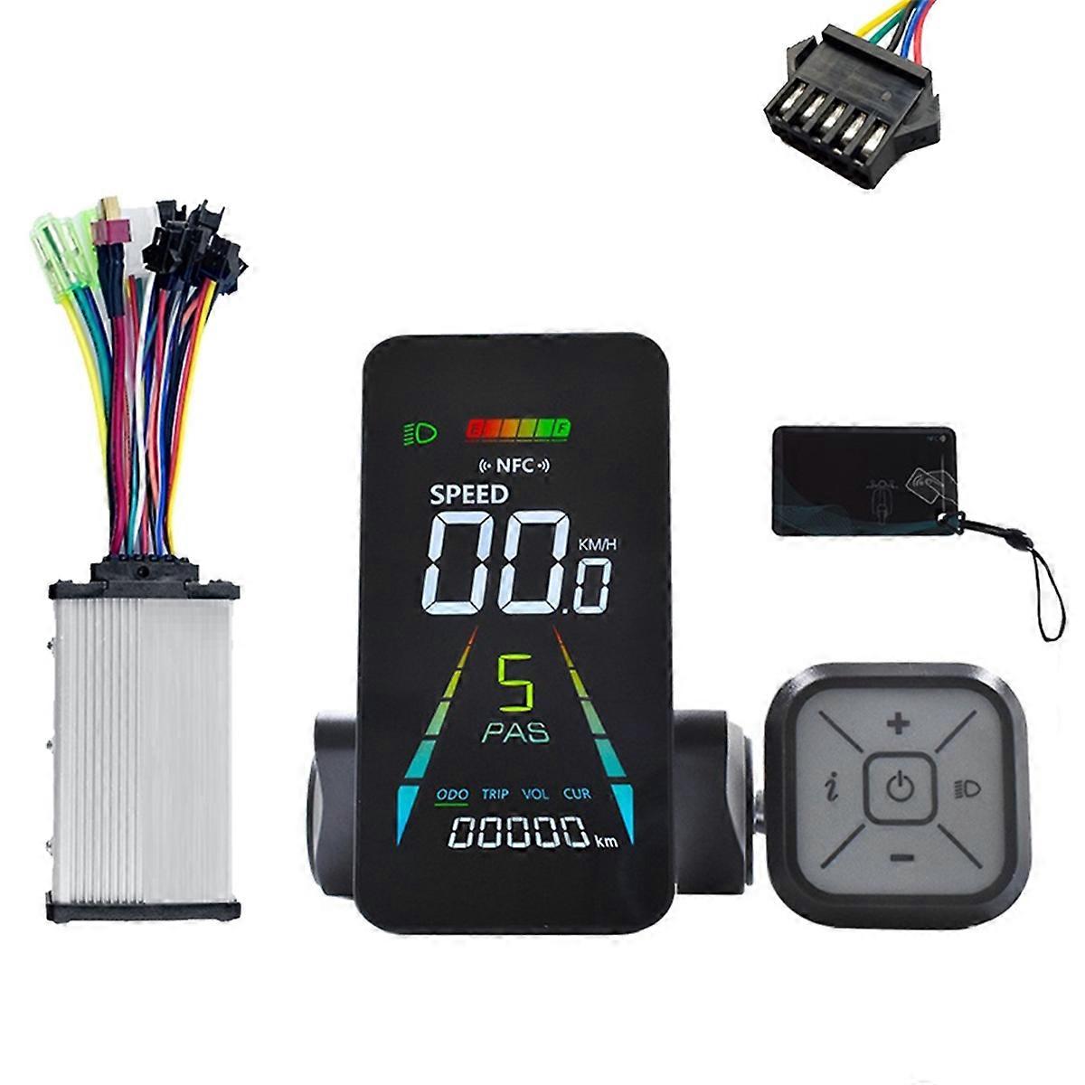 E-Bike LCD Meter 24V/60V +36V 350W SM5PIN
