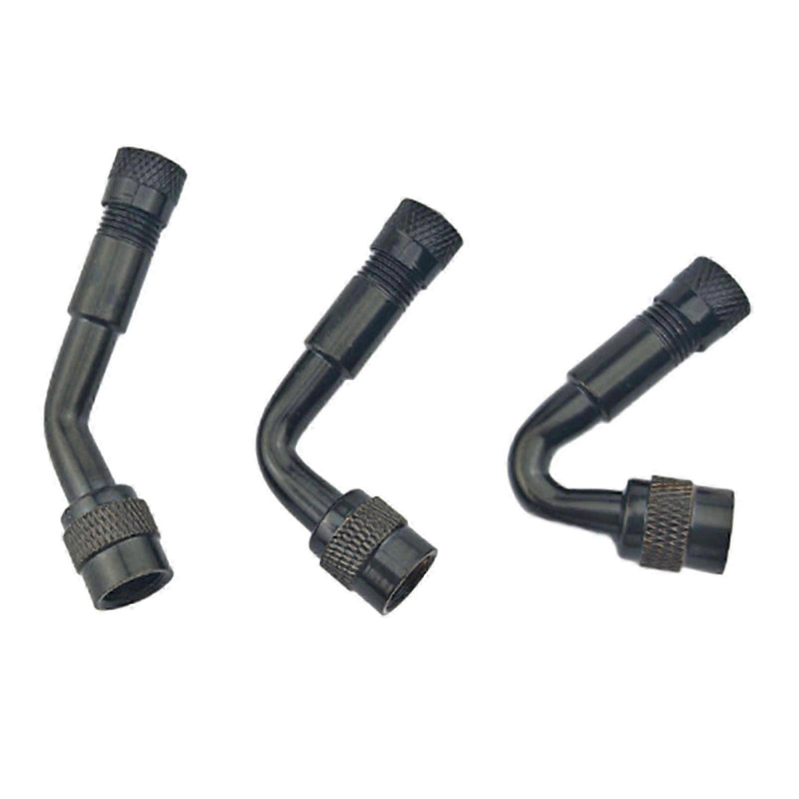 Brass Tire Valve Extension Set 45/90/135 Degree Bent Adapter Kit fo...
