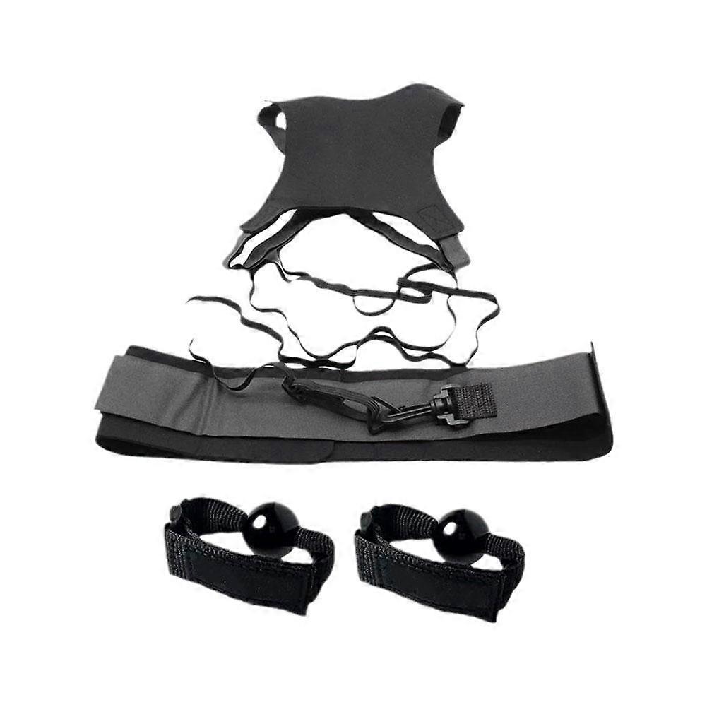 Volleyball Training Belt with Elastic Rebound Rope for Enhanced Agility and Strength