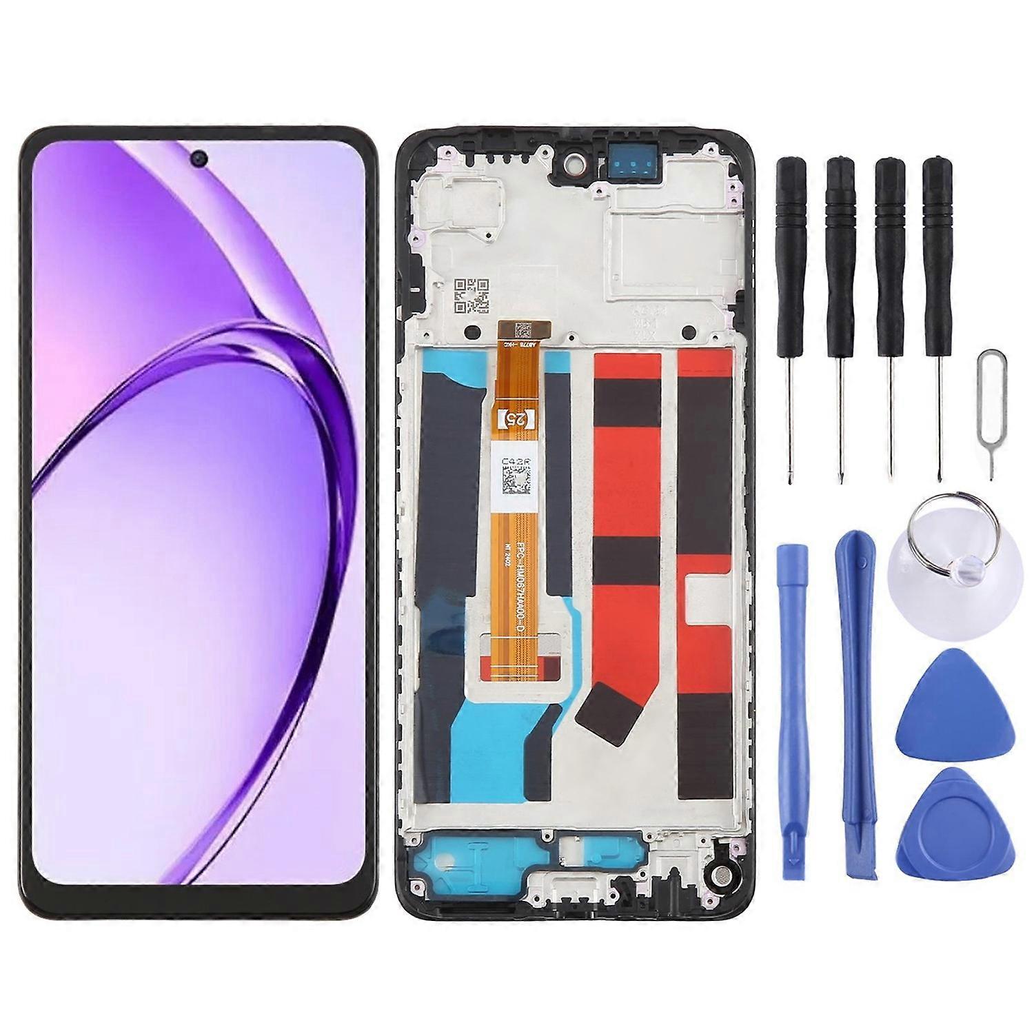 LCD Screen with Frame For OPPO A3x 5G CPH2681