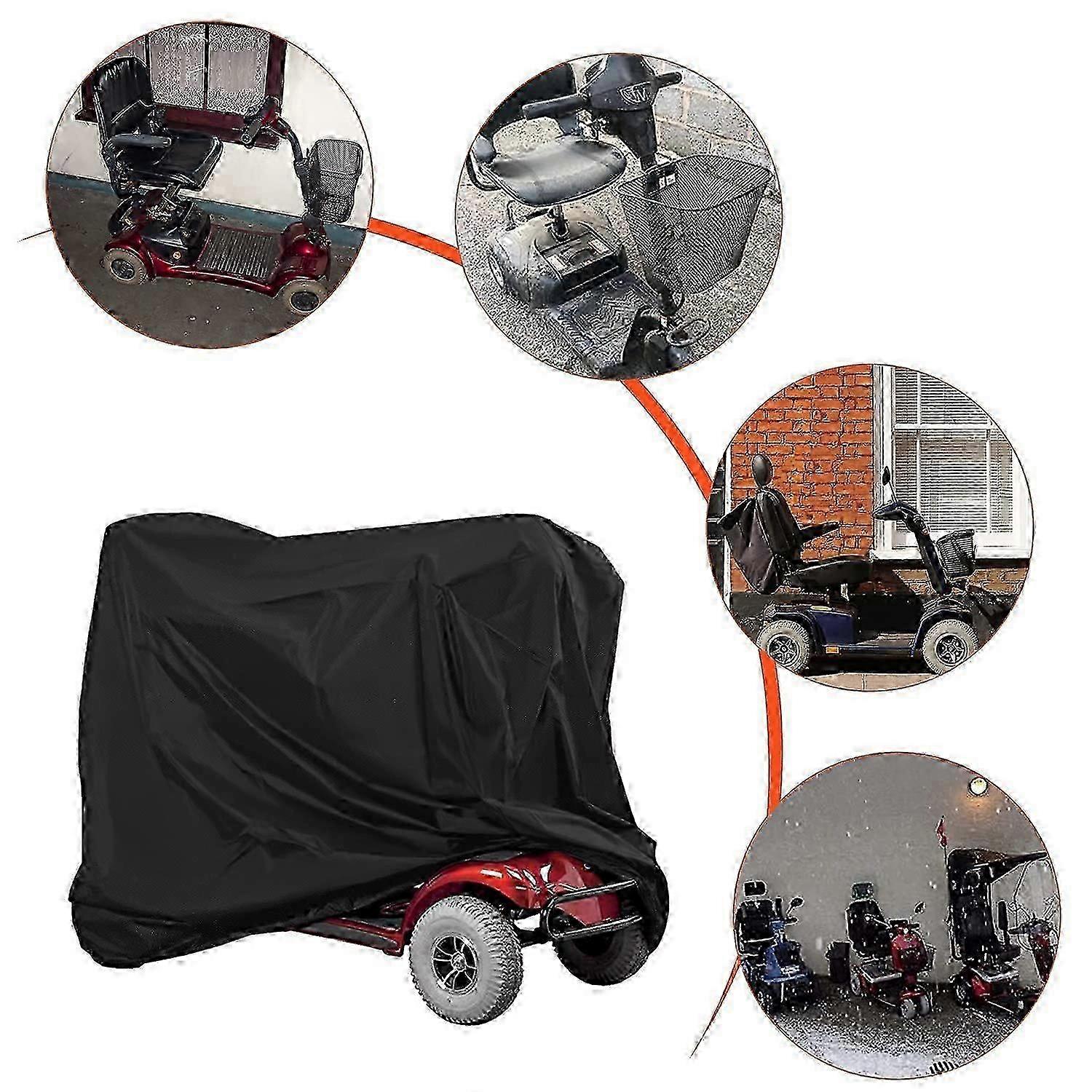 Waterproof Electric Scooter Cover with Dustproof and UV Protection - Universal Size 140x66x91cm
