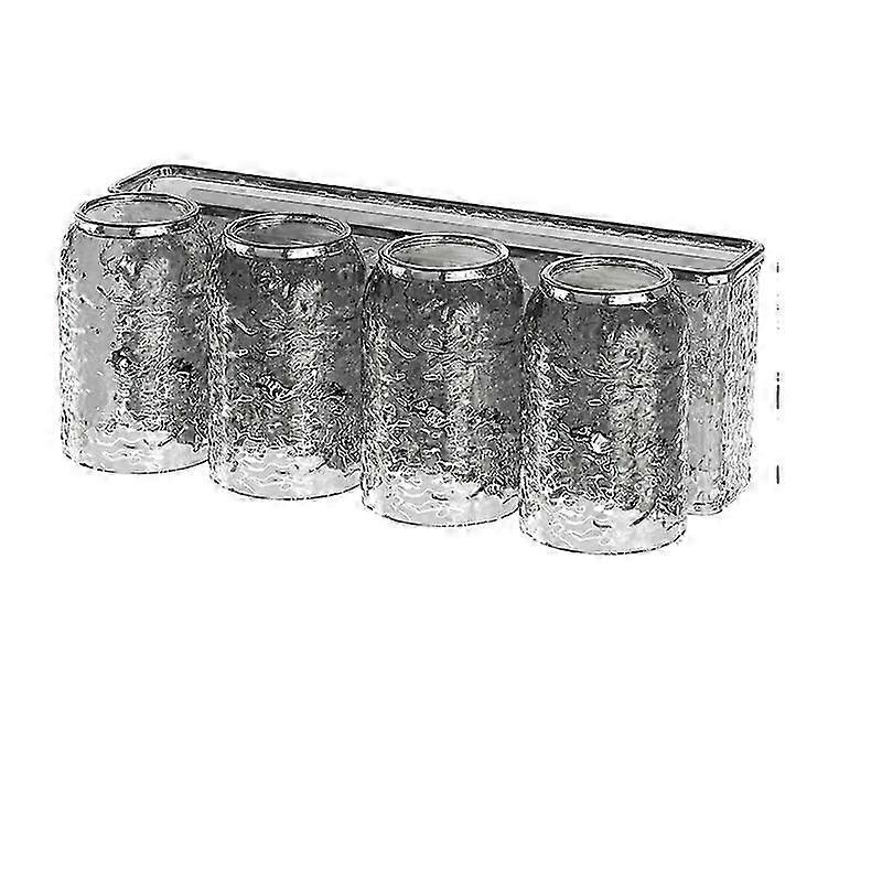 toothbrush holder with cup wall mounted for electric toothbrush