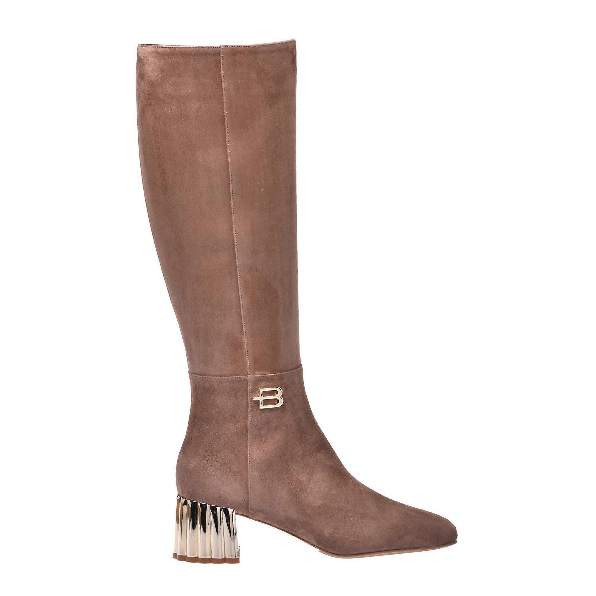 Baldinini - Taupe Suede Boots