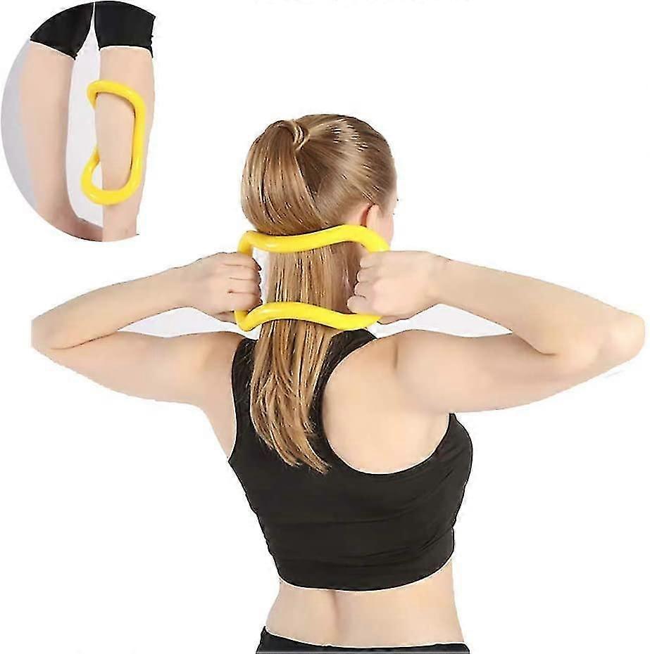 Ring Pilates Circles Pack of 2 Stretching Ring Training Tool for Thighs, Stomach and Legs