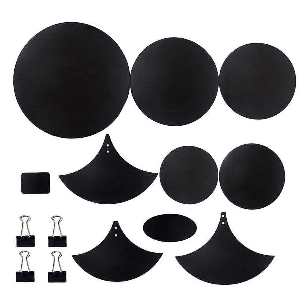 14 Pz/Set Schiuma di Gomma Tambor Basso Rullante Suono Spento Silenzioso Muto Pratica Pad Set Strumento Musicale