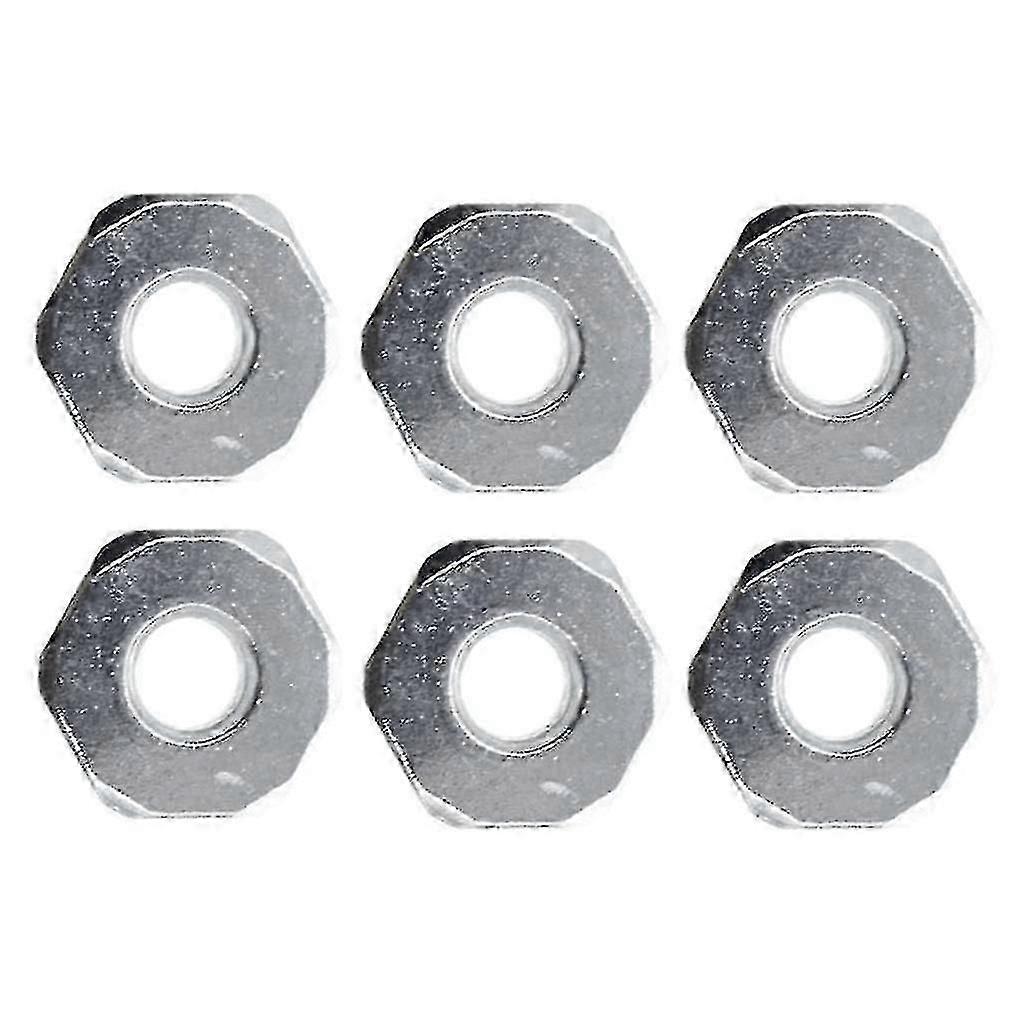 Metal Guide Bar Nut Replaces For Ms360 Ms361 Ms362 Ms380 Ms390 Chainsaw 6 Set