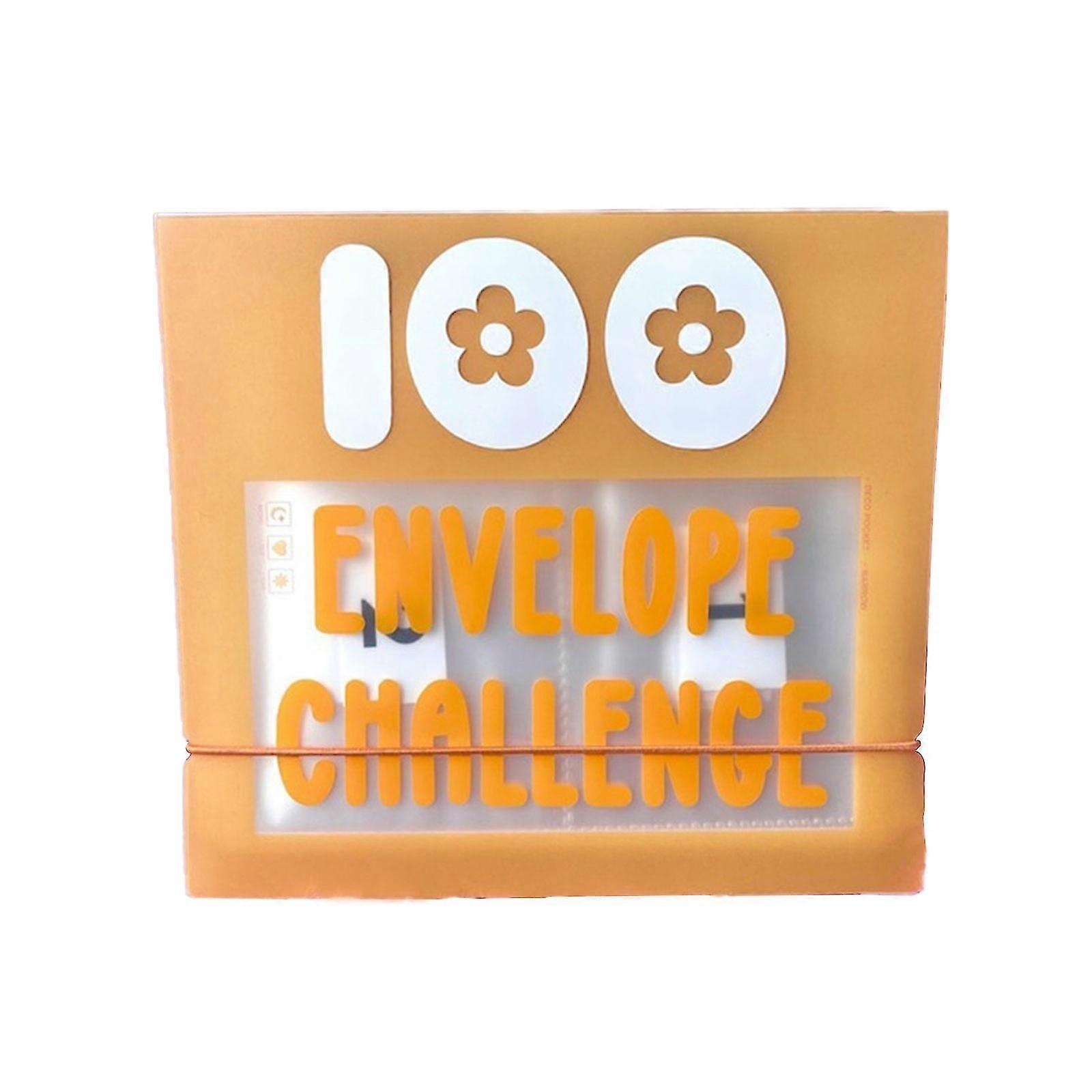 100 Envelope Cash Stuffing Savings Challenge Binder Creative Products Gifts