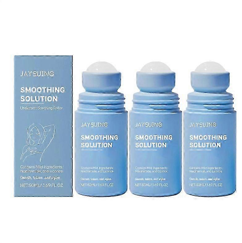 1/2/3PCS Ingrown Hair Treatment Roller,Razor Bump Stopper,Razor Bumps Treatment,After Shave Smoothing Solution for Ingrown Hairs and Razor Burns