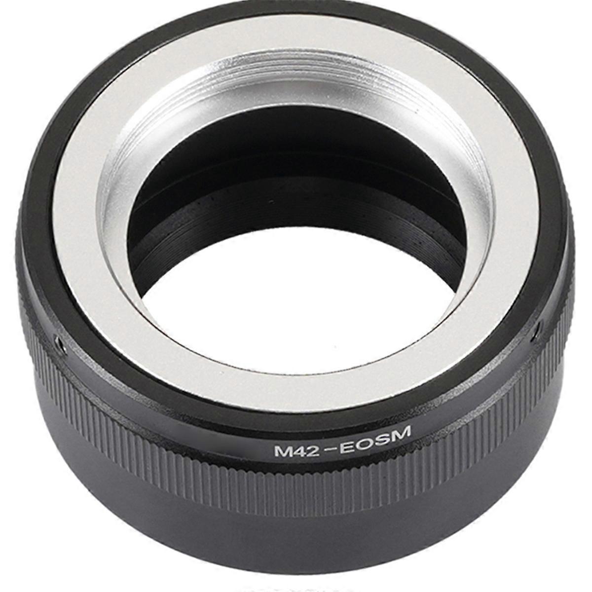 M42-EOSM Adapter Ring for M42 42mm Lens Compatible with for M EF-M M2 M3 M5 M5II M6 M10 M50 M50II M100Camera,B