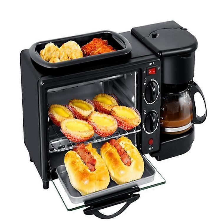 Coffee Maker Breakfast Machine Oven Bread Machine Toaster Toaster Oven 3 In 1 Breakfast Maker