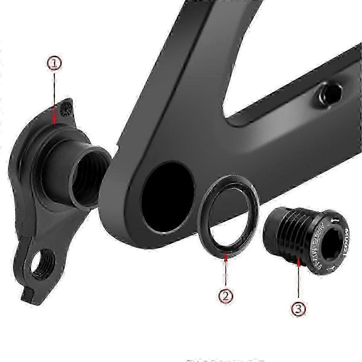 Compatible with UDH Frame Rear Derailleur Hanger M12X1.5 Bicycle tail hook