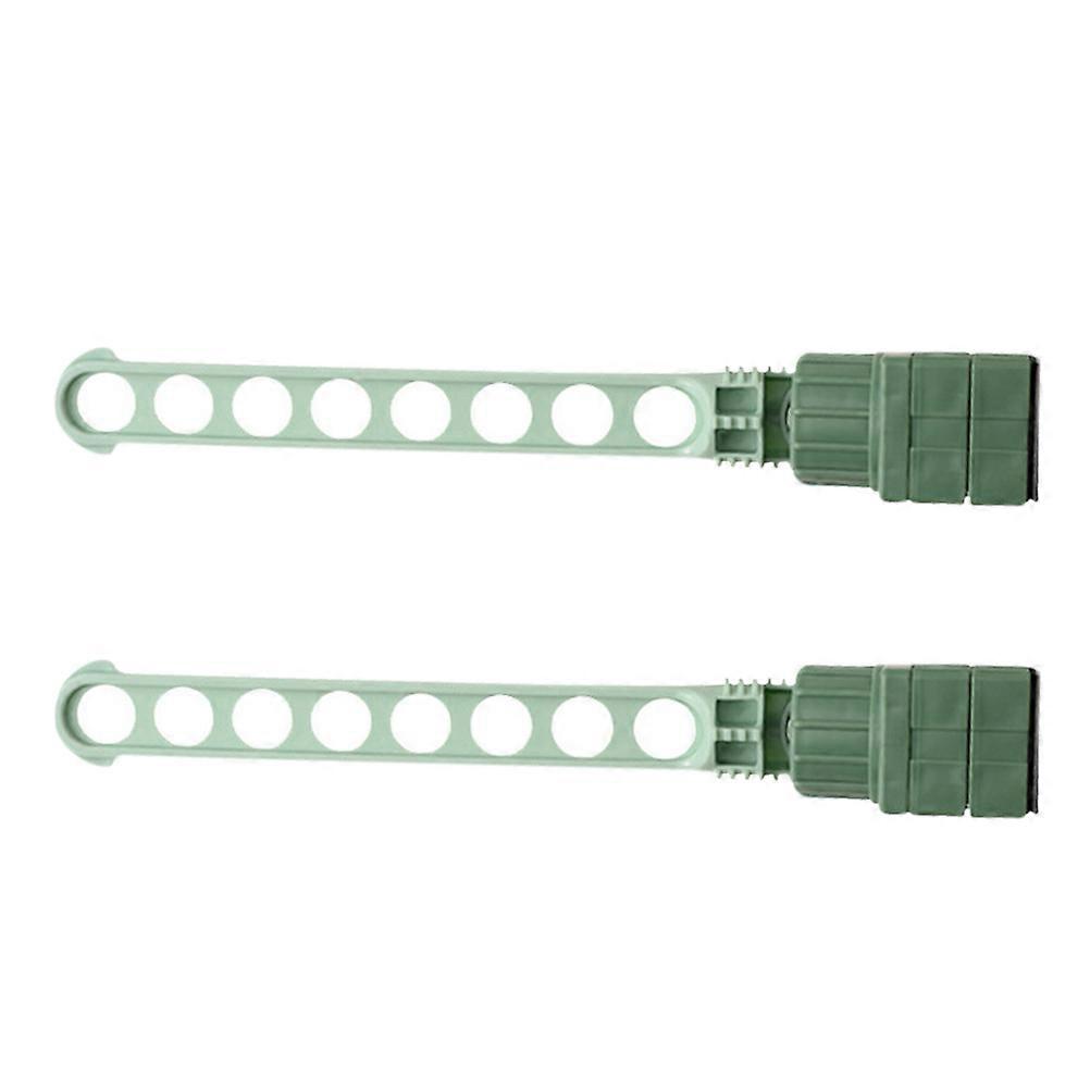 8 Holes Clothes Hanger Multi-Functional Retractable Rack for 4Pcs Garments