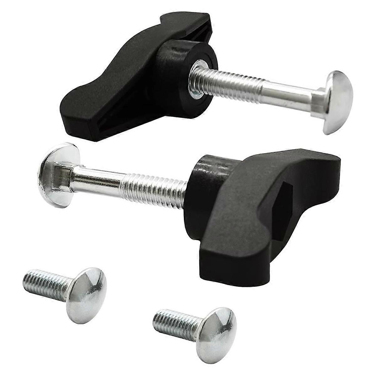 Replacement Parts Universal T Handle Bolts 4 Bolts 2 Handles for Most Lawn Mowers Snow Throwers