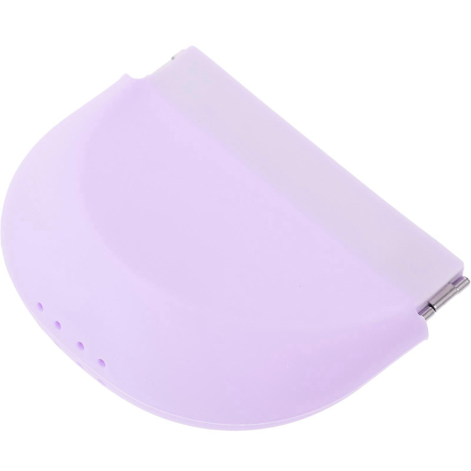 Denture Container Silicone Retainer Case for Daily Storage 5Pcs Portable Box