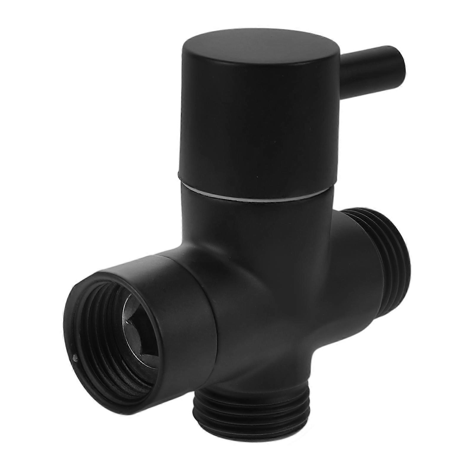 Faucet Splitter Copper Valve for Connecting 3Pcs Shower Head Diverter Attachment