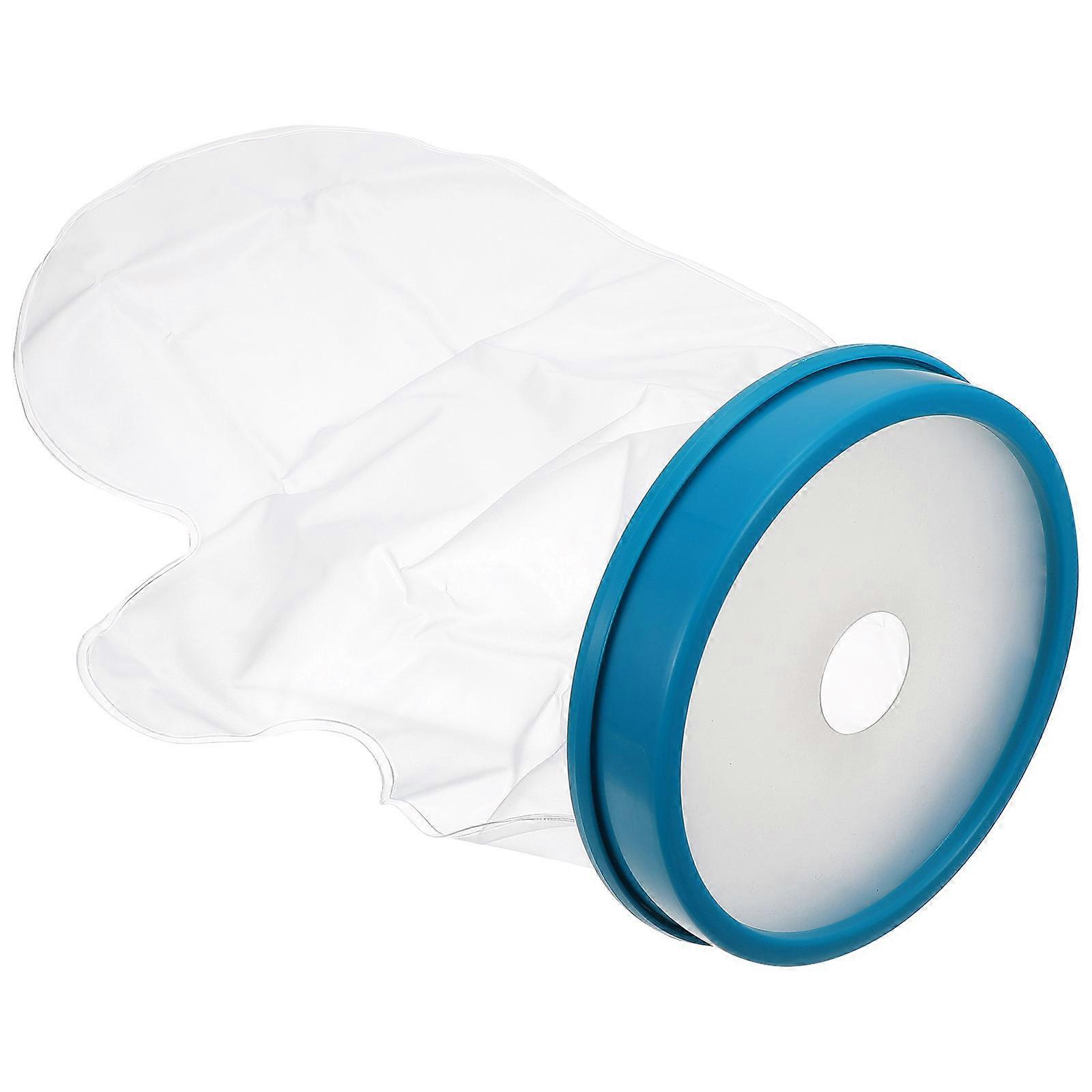 Waterproof Cast Protector for Injured Hands Showering Bathing Sky-Blue Pvc Cover 1Pc