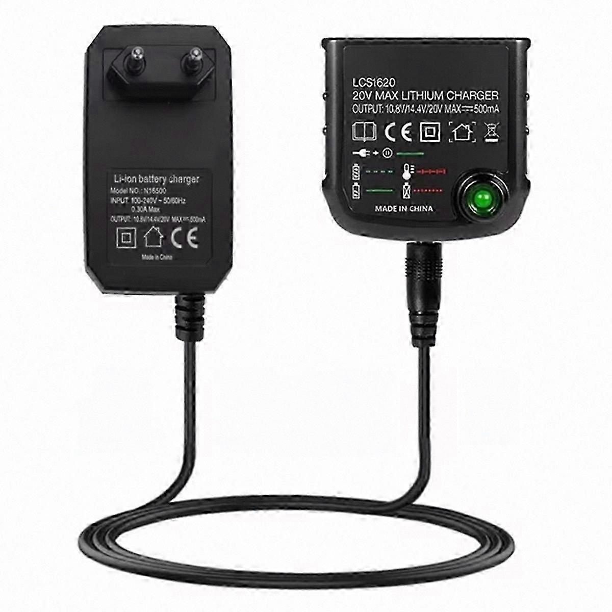 20V Lithium Battery Charger for Rechargeable Batteries LBXR20 LB20 LBX20-Compatible Fast Charging Solution