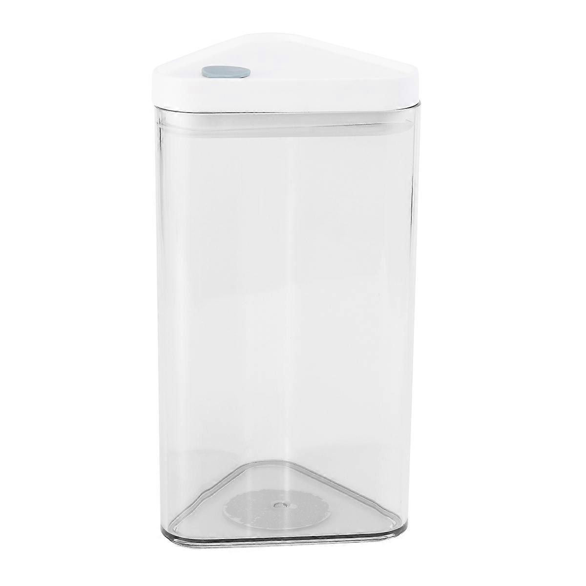 Storage Jar Plastic Jar for Storage 1Pcs in White for Kitchen Use