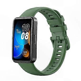 16mm Solid Color Silicone Watch Band for Fitness Trackers