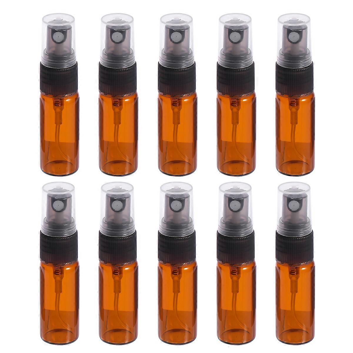 Mini Spray Bottles Spray Bottle Set for Storage 20Pcs Brown Refillable Bottles