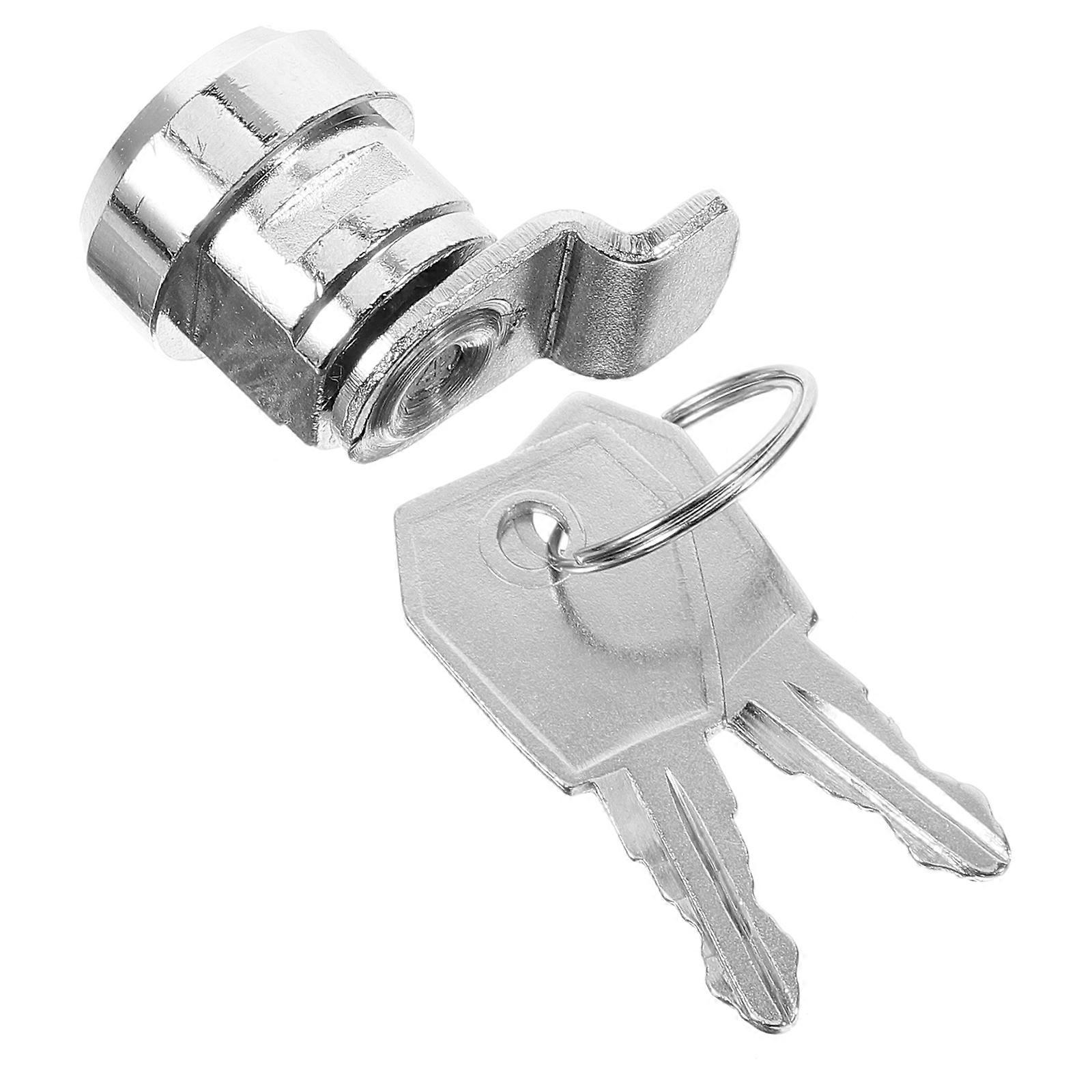 Cabinet Lock Electrical Panel Lock for Locking 3Sets Silver Stainless Steel