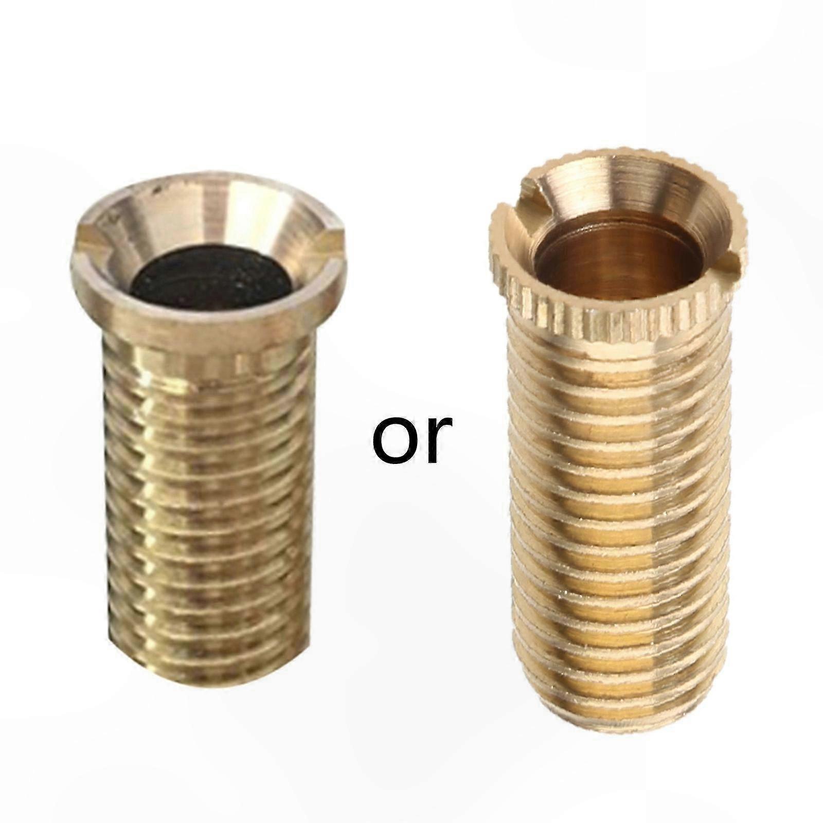 Copper Sink Strainer Waste Plug with Threaded Connector for Easy Replacement