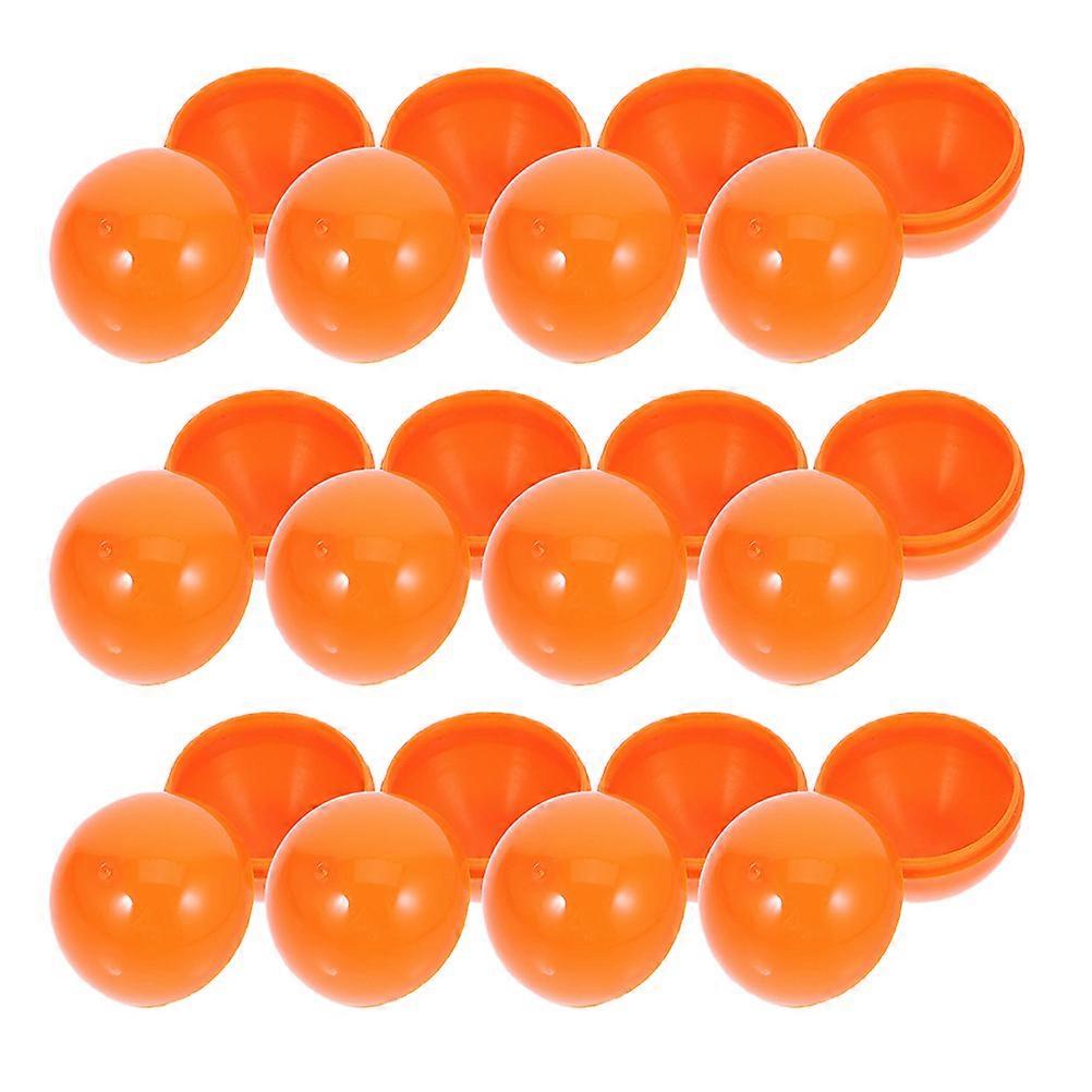 Orange Plastic Balls for Party Games 150Pcs Raffle Drawing
