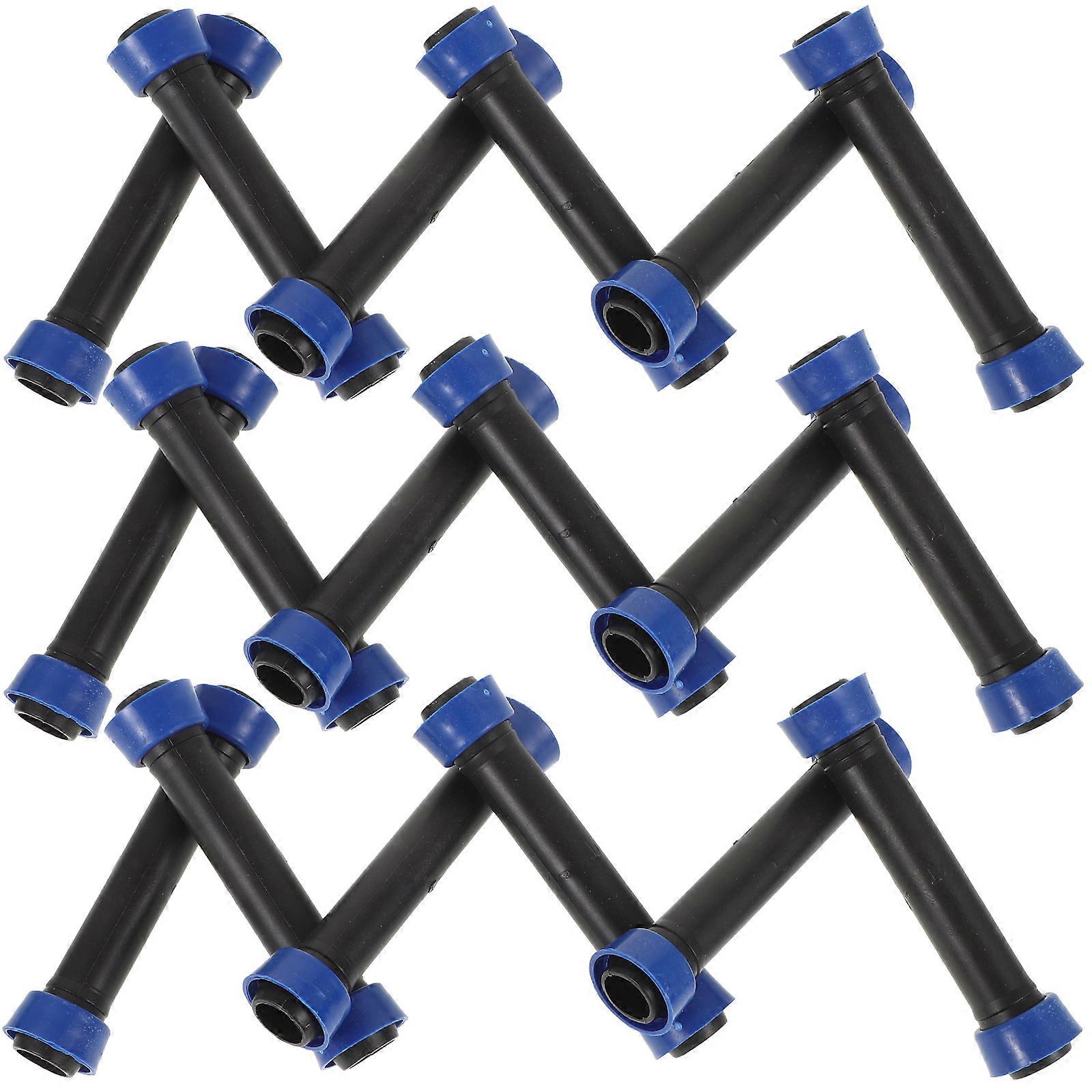 Drip Irrigation Connector Hose Splitter Plastic Adapter For Garden Irrigation Systems Multi Color 200 Pcs