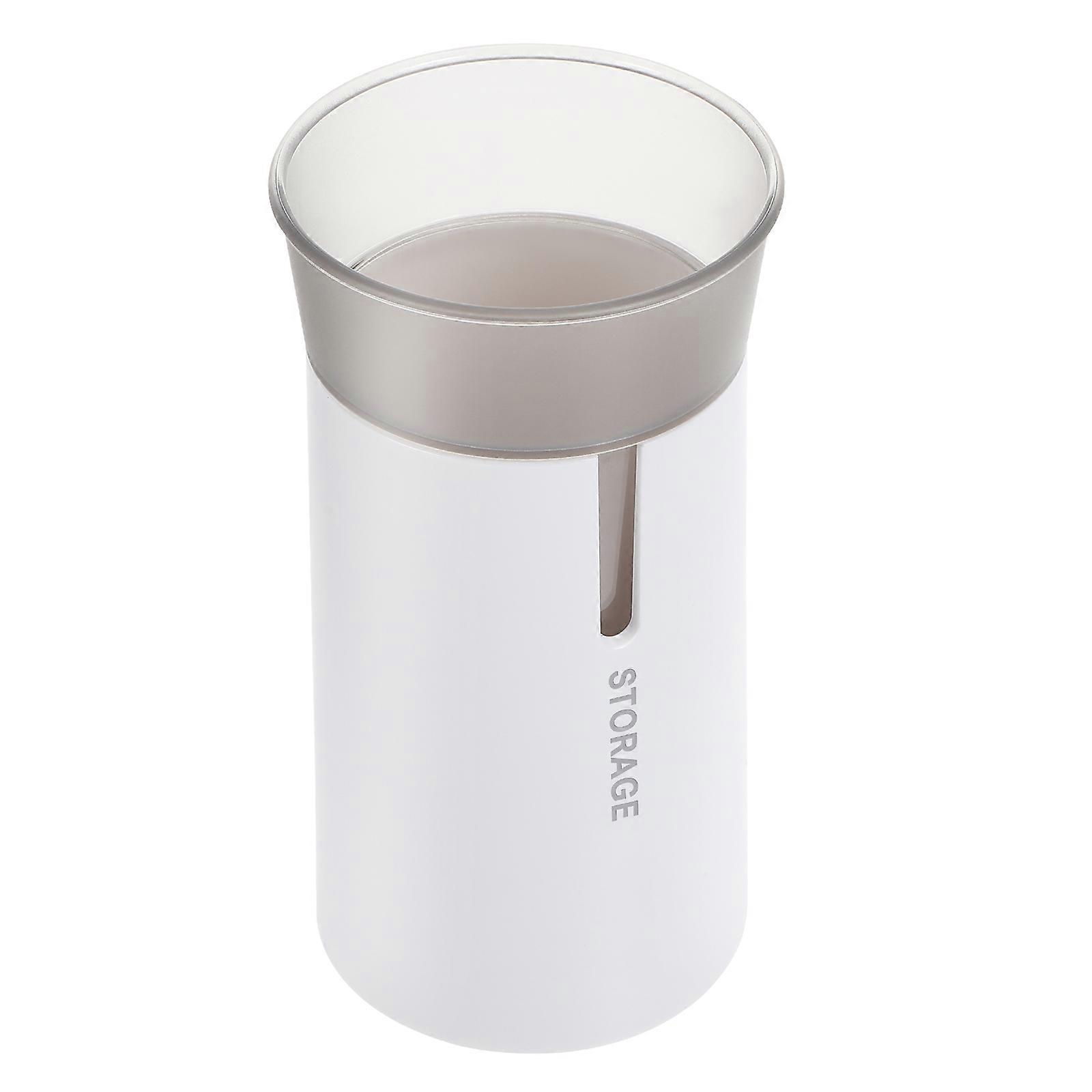 Draining Canister 2Pcs Household Fork Container Home Organization Rectangular Plastic Mildew Resistant
