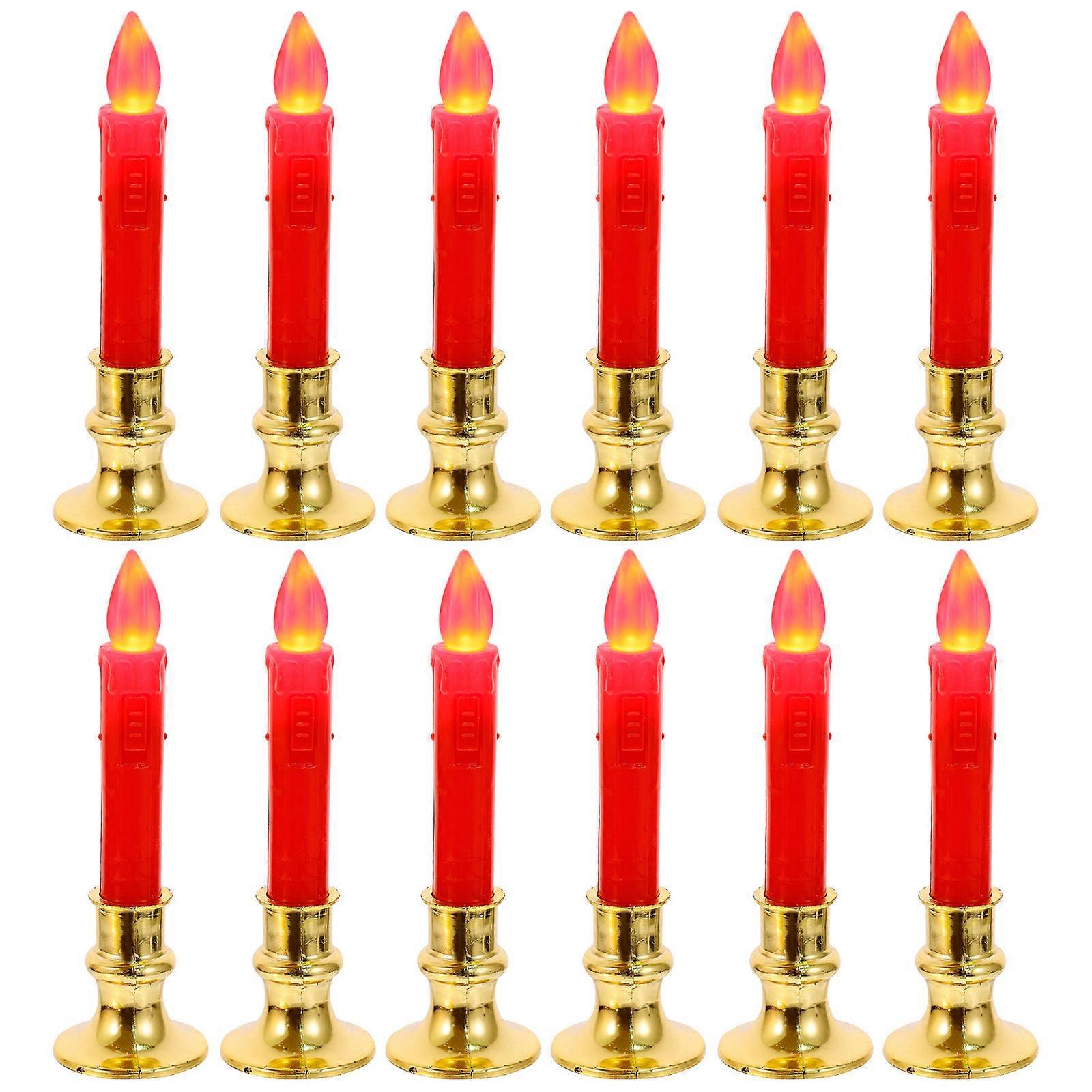 Electric Candle LED Light Decor LED Light for Incense 36Pcs