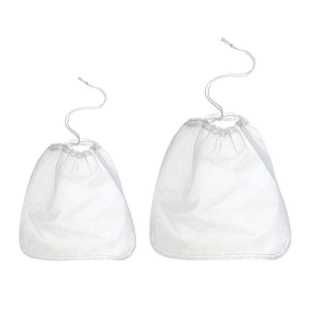 Cloth Strainer Bag for Home Use 4Pcs White Coffee Filter Mesh