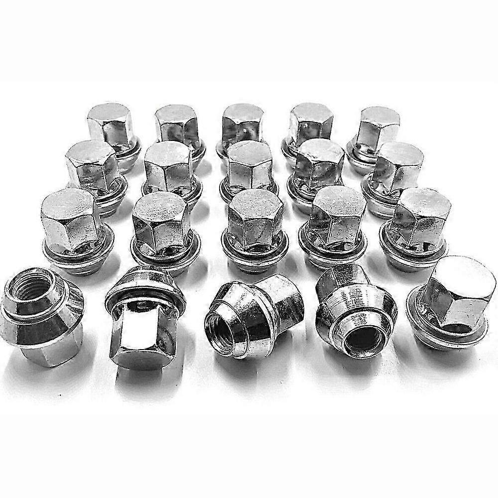 20Pcs Alloy Wheel Nuts M12 X 1.5 19MM Bolt Lug Stud Replacement for F-ord F-ocus MK1 MK2 MK3 S-T R-S 2025