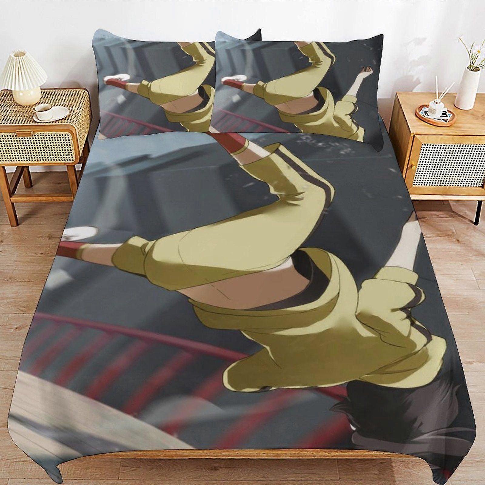 a343 Sky High The Animated Series Light Surface Fit Smooth Sleep Comfort Zipper End Closure Duvet Cover Sets Day Use b343