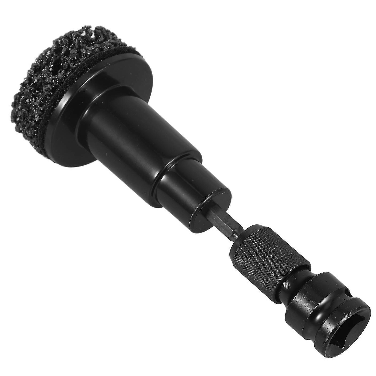 Efficient Rust Removal Tool For Wheel Hub Cleaning In Automotive Maintenance - 3 Sets Black Steel Grinding Head For Professional Technicians