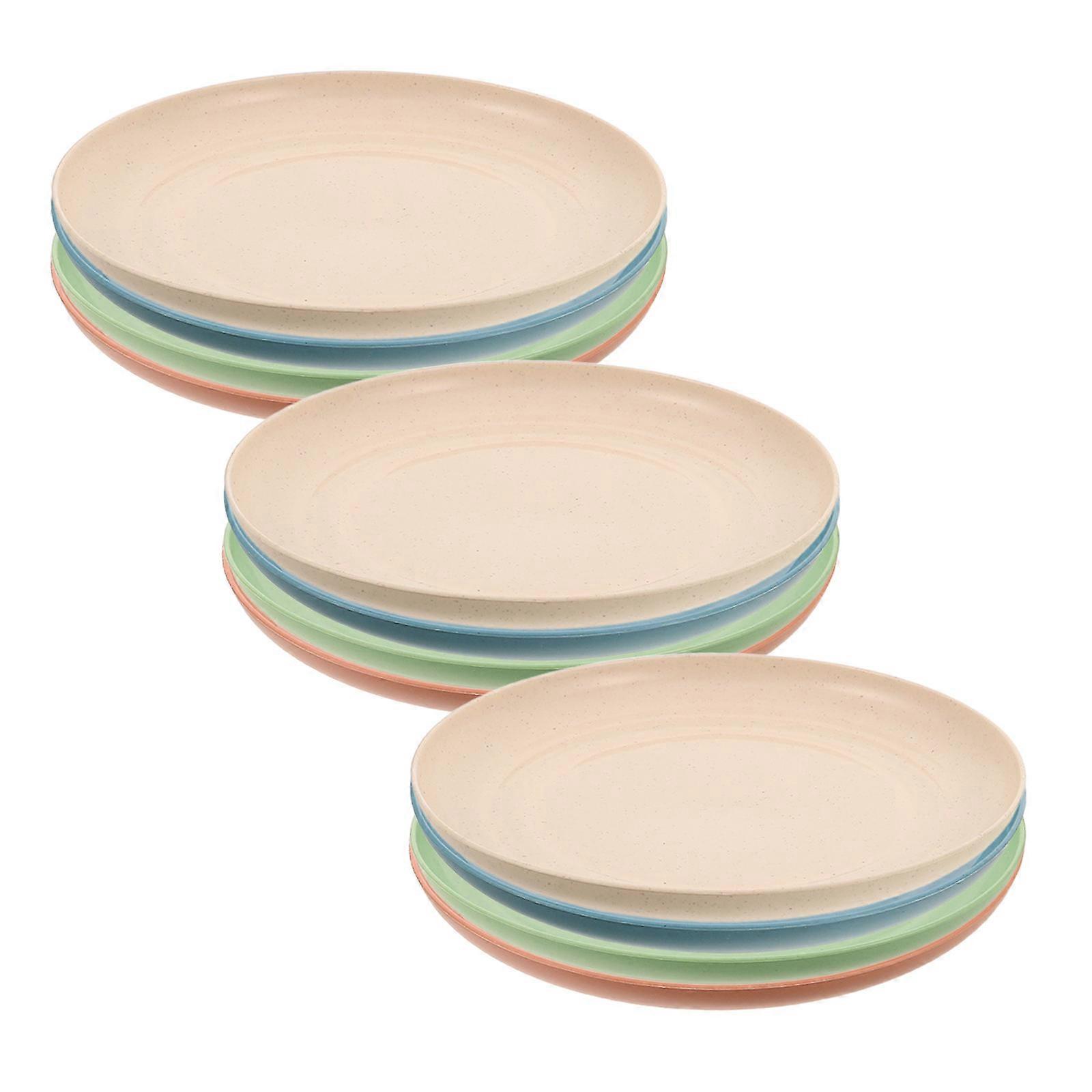 Assorted Color Cat Food Bowls for Feeding 36Pcs Plastic Pet Bowls