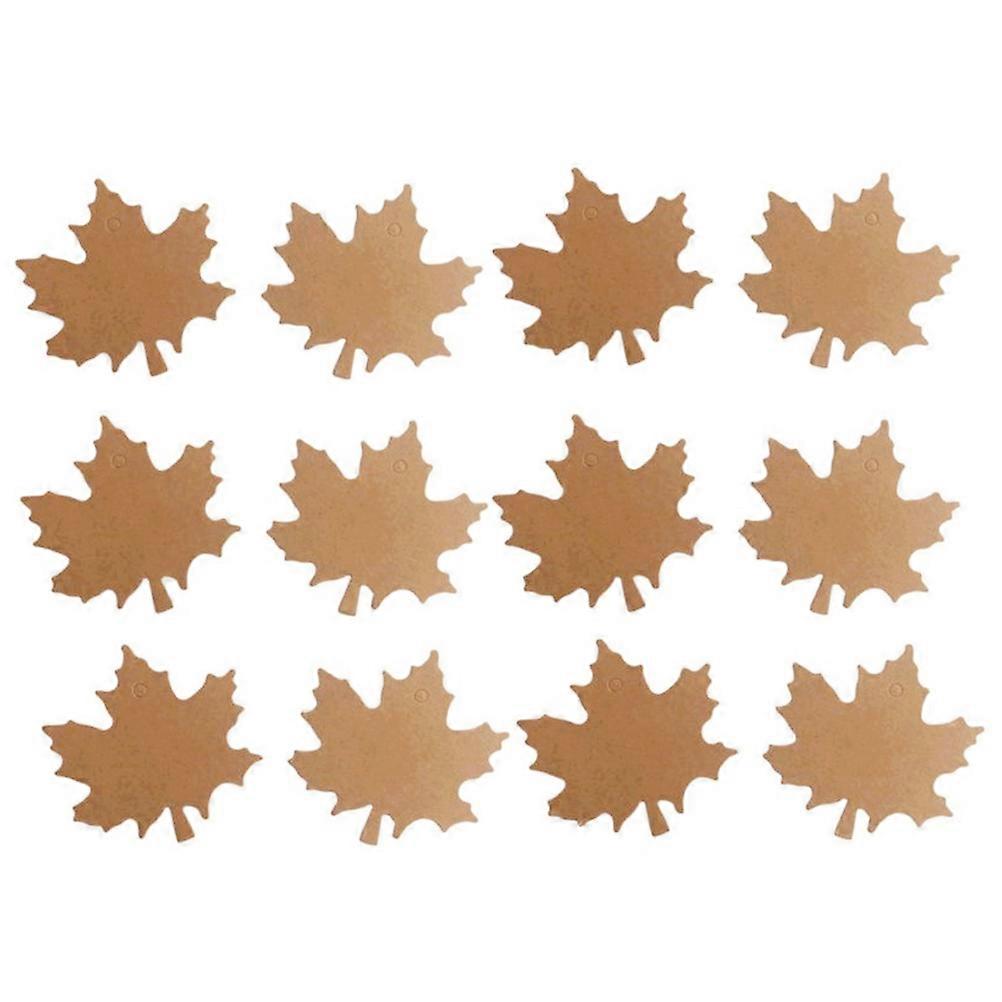 Hanging Tag for Fall Vintage Maple Leaves for Decor 300Pcs Set