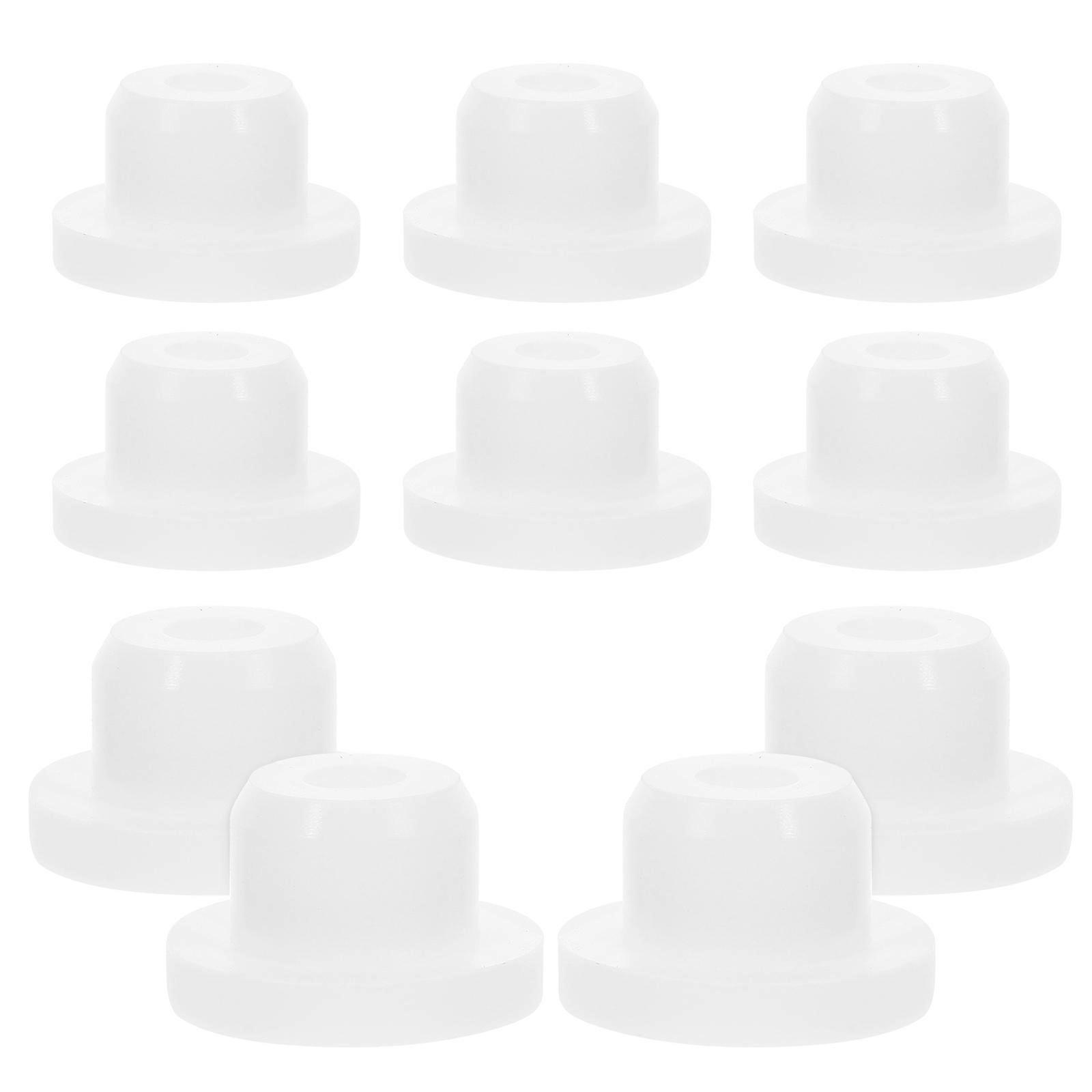 40Pcs Silicone Hole Plugs Round End Caps for Hole Gasket