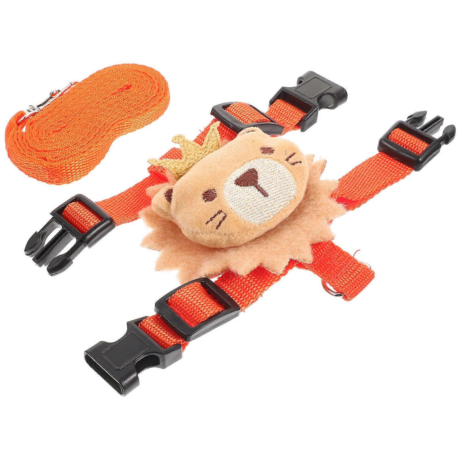 Small Pet Harness 5 Sets Adjustable Fit Harness Design Daily Use Leash for Rabbit Comfortable Walking