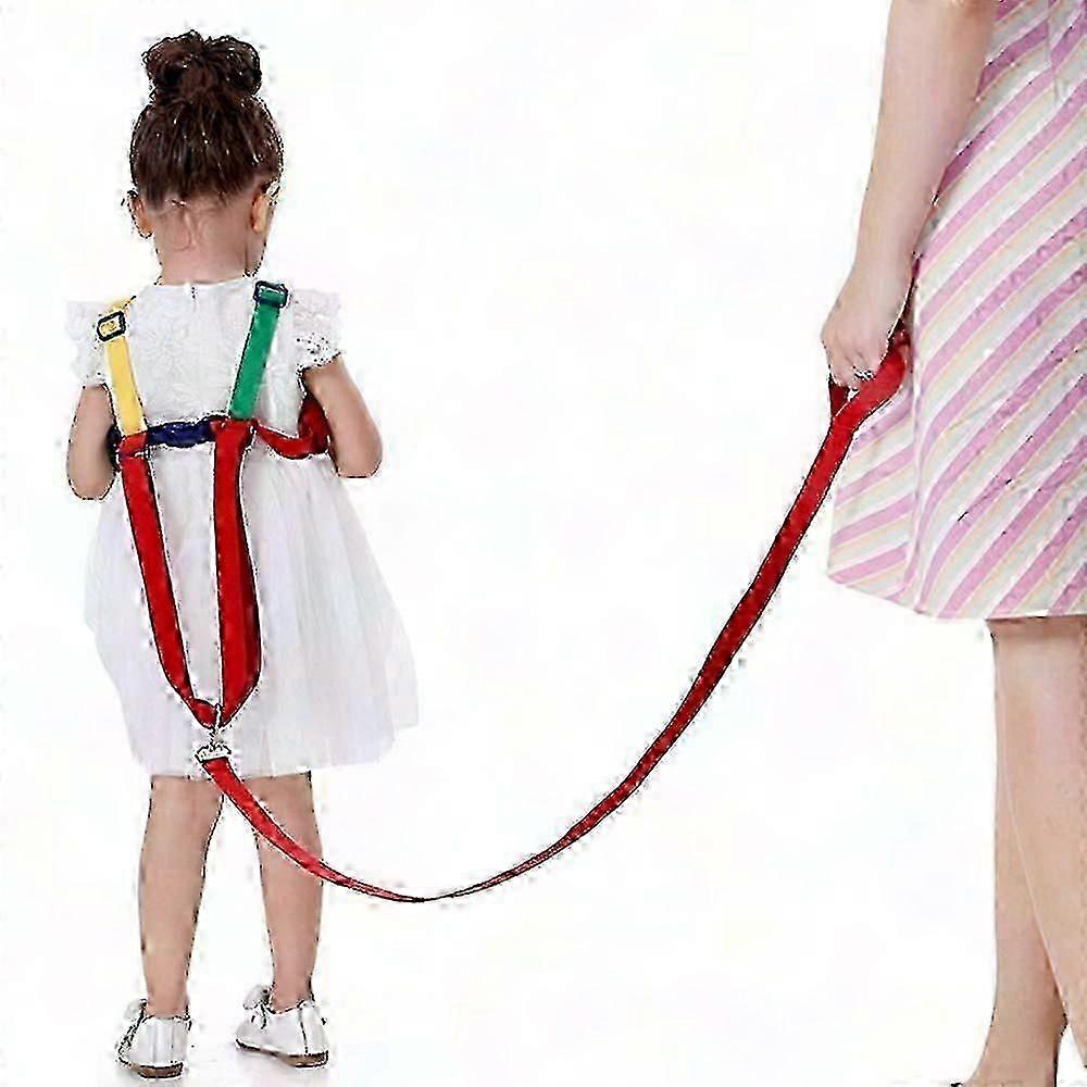 Anti-Lost Wrist Leash for Toddlers 1-5 Years, 2-in-1 Child Safety Harness (Colorful)