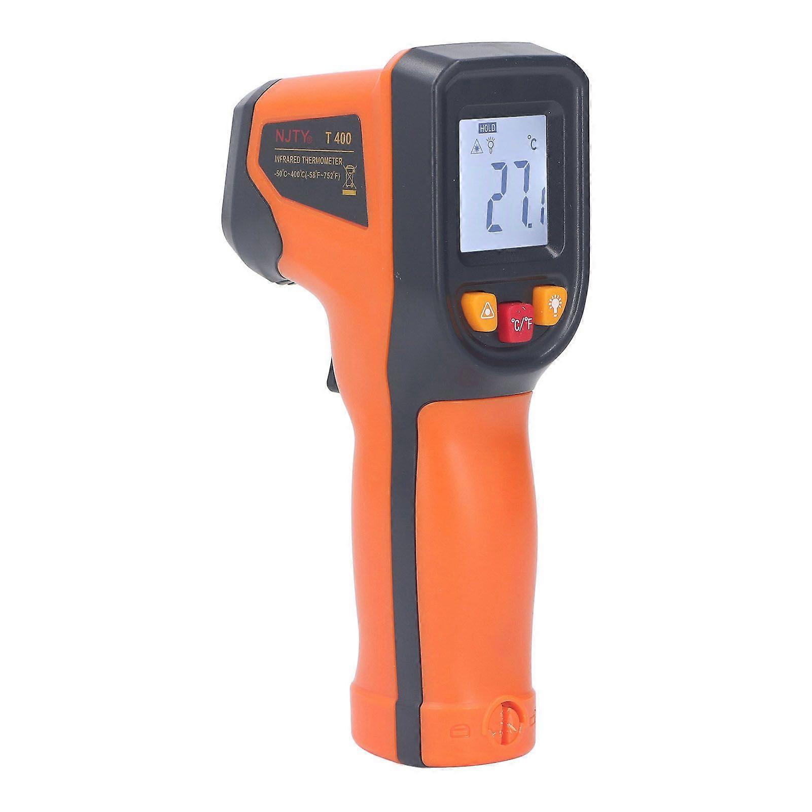 Infrared Thermometer for Cooking Non Contact Laser Food Temperature Gun Digital Backlit LCD Display 50~400(58~752)