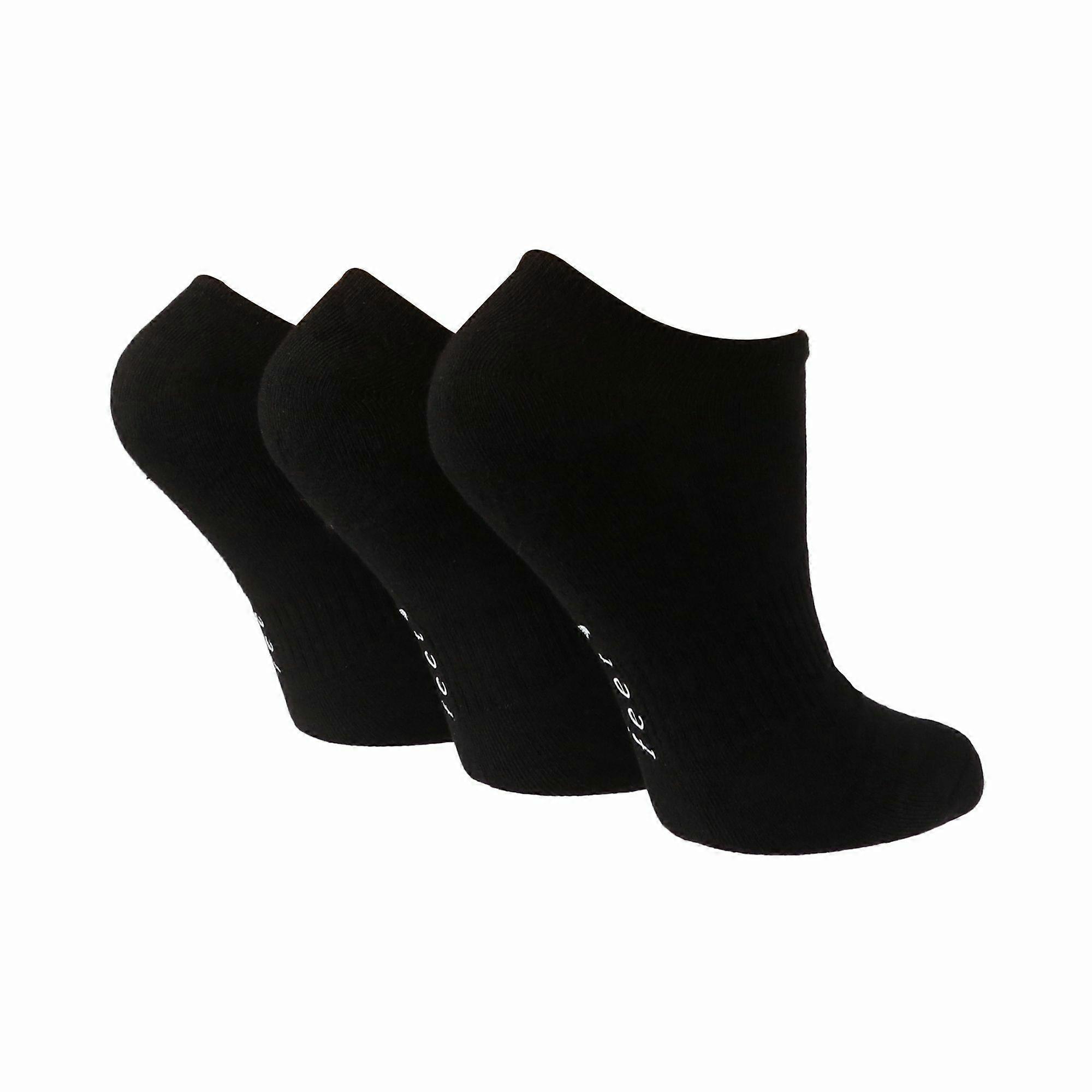 WILDFEET - 3 Pack Ladies Bamboo Trainer Socks