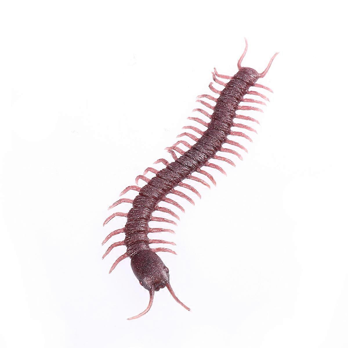 Artificial Centipede Prop Halloween Tricky Props for Mischief 6Pcs Red