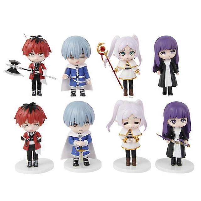 8pc Sousou no Frieren Figure Frieren Model Toy Stark Aciton Figure Fern Himmel Set