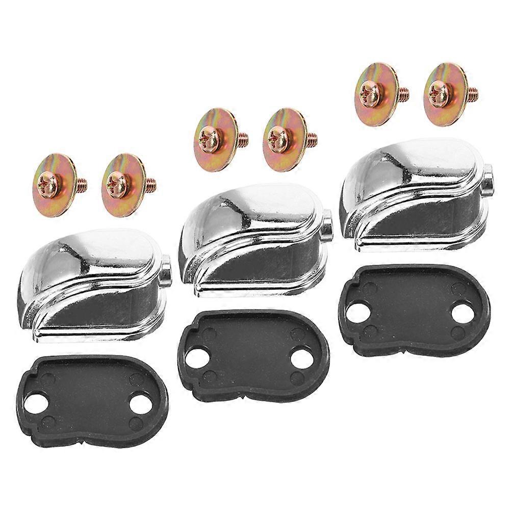 Durable Metal Triangle Snare Drum Lug for Drum Replacement 3Pcs Set