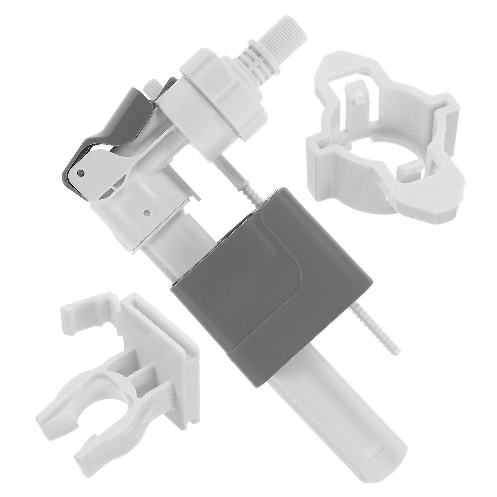 Bathroom Toilet Water Inlet Valve Kit with Side Mounted Fill Valve Replacement 3Pcs