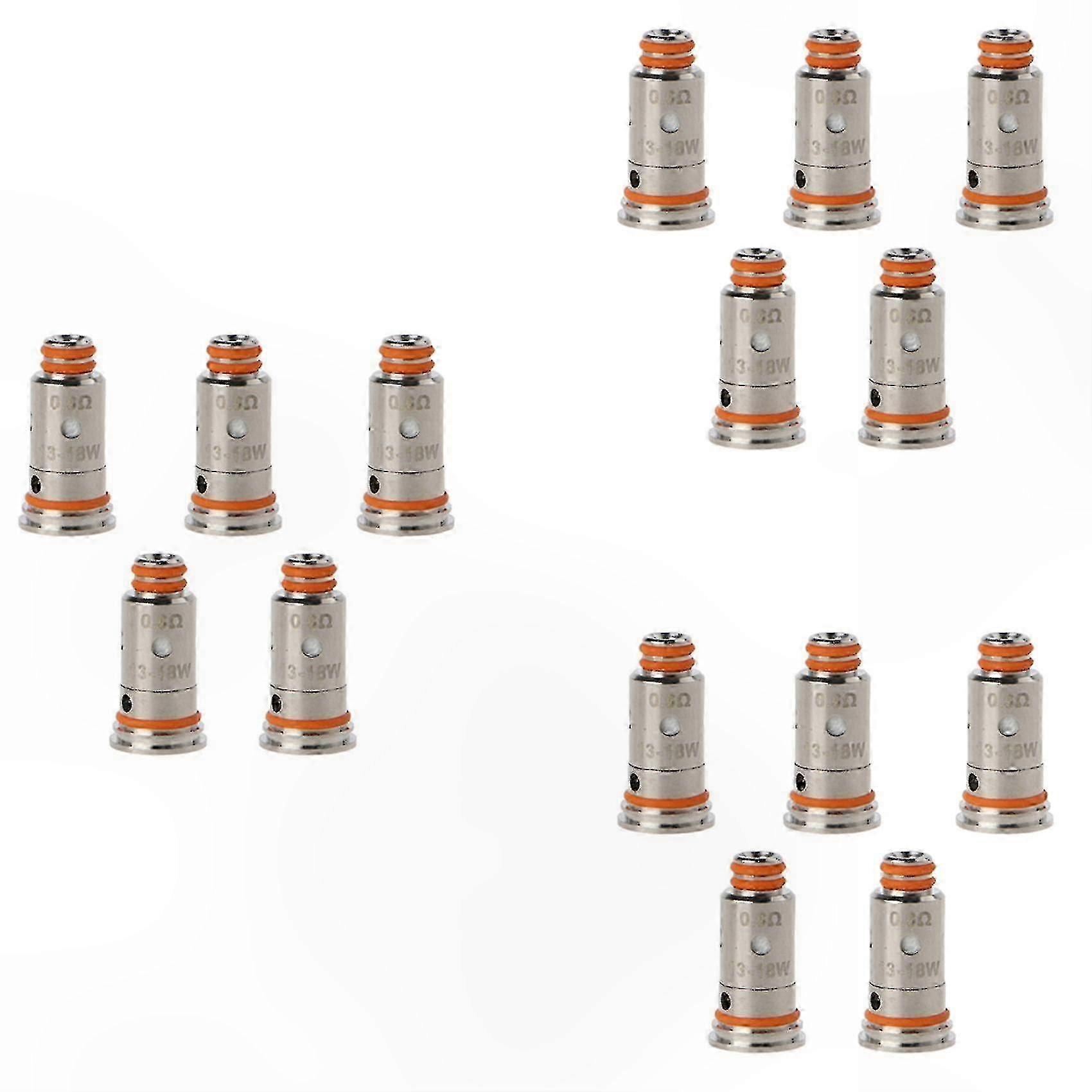 5-Pack Replacement Coils 0.6 Ohm Core for Pod System Repair Components