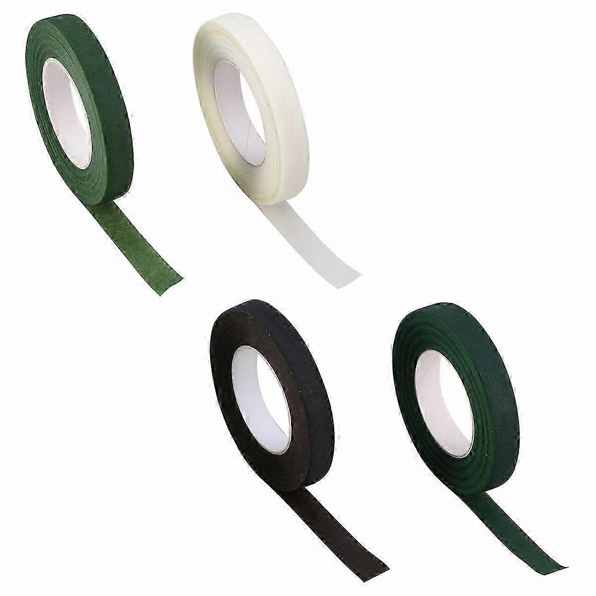 Floral Crafting Tape - 4 Rolls of 30 Yard Wide Paper for Easy Home Use